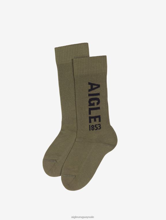 Aigle hombres accesorios T20BD410 taillis calcetines jacquard